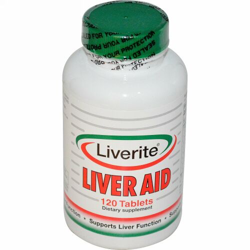 Liverite, レバーエイド、 120錠 (Discontinued Item)