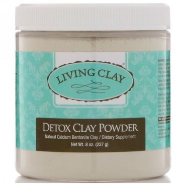 Living Clay, デトックスクレイパウダー、8 oz (227 g) (Discontinued Item)