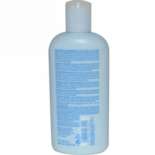 Logona Naturkosmetik, ベビーボディローション, キンセンカ, 6.8液量オンス (200 ml) (Discontinued Item)