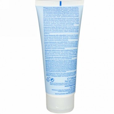 Logona Naturkosmetik, ボディモイスチャークリーム、キンセンカ、 3.4液量オンス (100 ml) (Discontinued Item)
