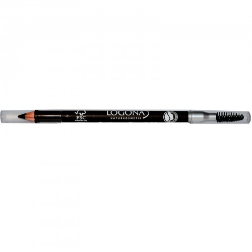 Logona Naturkosmetik, 眉墨, ブルーネット 02, 0.037 オンス (1.05 g) (Discontinued Item)