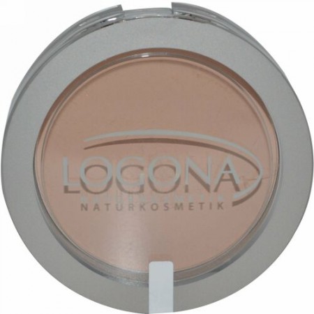 Logona Naturkosmetik, フェイスパウダー、 ミディアムベージュ02、 0.352オンス (10 g) (Discontinued Item)