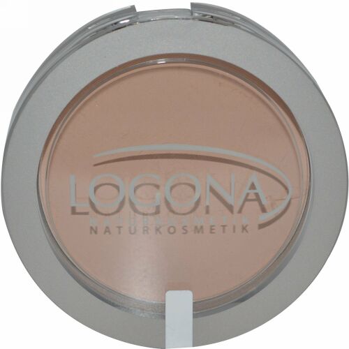 Logona Naturkosmetik, フェイスパウダー、 ミディアムベージュ02、 0.352オンス (10 g) (Discontinued Item)