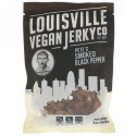 Louisville Vegan Jerky Co, Pete's Smoked Black Pepper, 3 oz (85.05 g) (Discontinued Item)