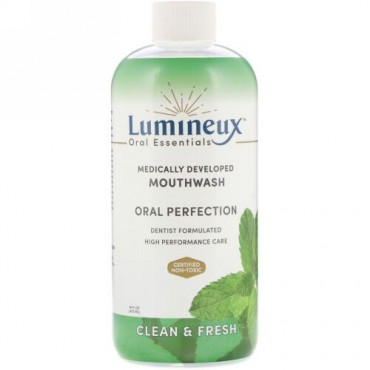 Lumineux Oral Essentials, マウスウォッシュ、亜鉛配合のオリジナルフォーミュラ、16 fl oz (473 ml) (Discontinued Item)