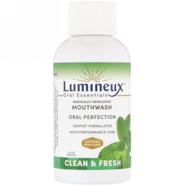 Lumineux Oral Essentials, マウスウォッシュ、オリジナルフォーミュラ、2 fl oz (59.15 ml) (Discontinued Item)