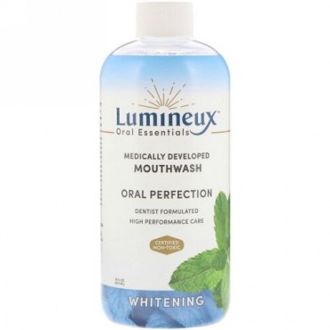 Lumineux Oral Essentials, 医学的に開発されたマウスウォッシュ、完全オーラルケア、ホワイトニング効果、16液量オンス (473 ml) (Discontinued Item)