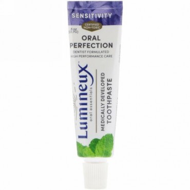 Lumineux Oral Essentials, 医学的に開発された練り歯磨き、知覚過敏用、.8オンス (22.7 g) (Discontinued Item)