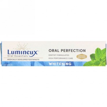 Lumineux Oral Essentials, 医学的に開発された練り歯磨き、ホワイトニング効果、3.75オンス (99.2 g) (Discontinued Item)