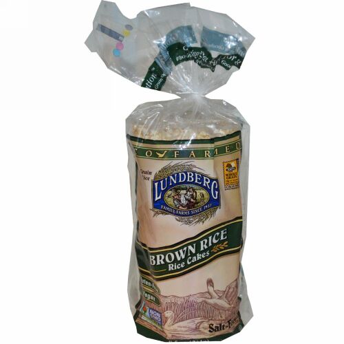 Lundberg, ブラウンライス, ライスケーキ, 無塩, 8.5 oz (241 g) (Discontinued Item)