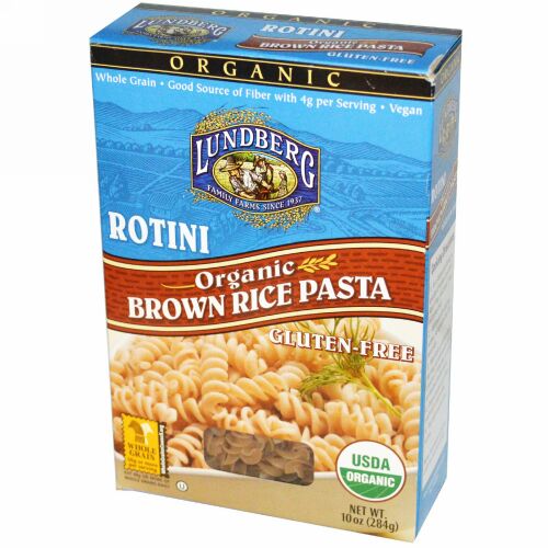 Lundberg, ロティーニ、ブラウンライスパスタ、10 oz (284 g) (Discontinued Item)