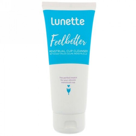 Lunette, フィールベター、月経用カップクレンザー、3.4 fl oz (100 ml) (Discontinued Item)
