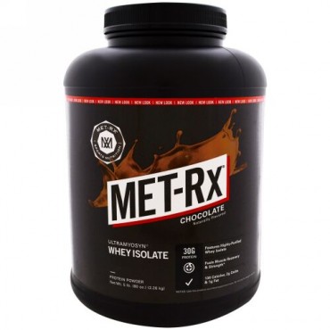 MET-Rx, ウルトラミュシン・ホエイアイソレート, チョコレート味, 80 oz (2.26 kg) (Discontinued Item)
