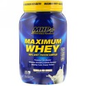 MHP, マキシマムホエイ、バニラアイスクリーム、2.02ポンド (915 g) (Discontinued Item)