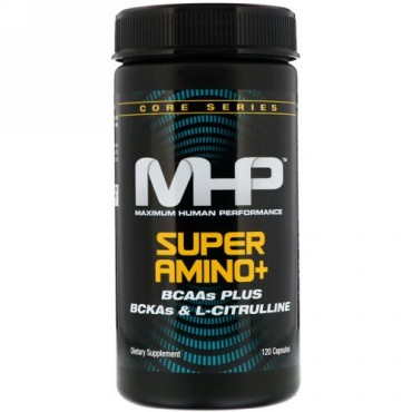 MHP, スーパーアミノ+、120カプセル (Discontinued Item)