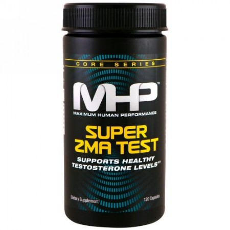 MHP, スーパーZMAテスト、120カプセル (Discontinued Item)
