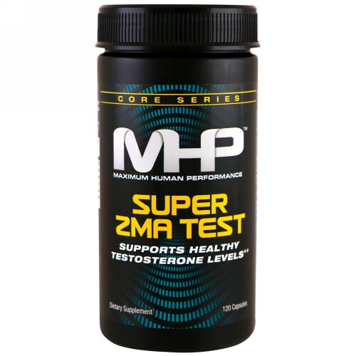 MHP, スーパーZMAテスト、120カプセル (Discontinued Item)