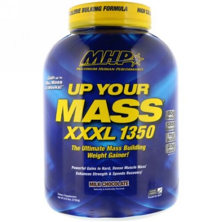 MHP, アップユアマス, XXXL 1350, ミルクチョコレート, 2780g（6.12 lbs） (Discontinued Item)