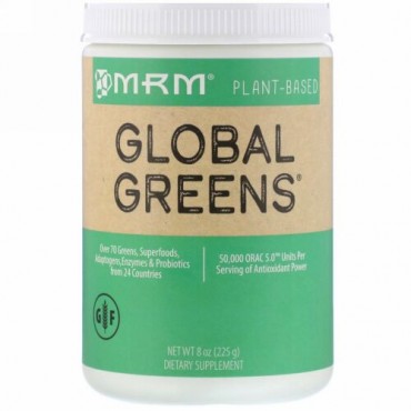 MRM, グローバルグリーン、225g（8oz）