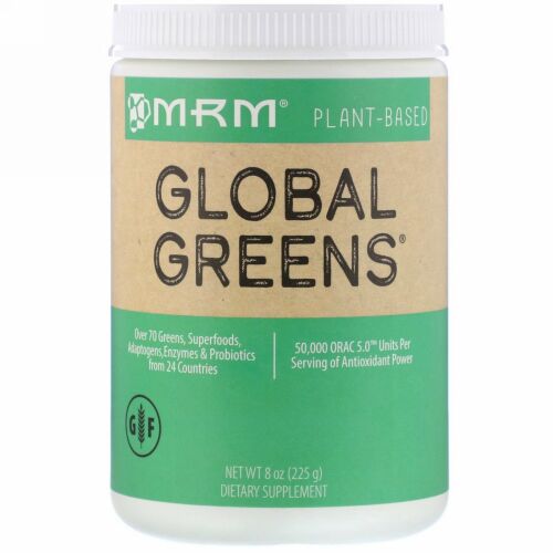 MRM, グローバルグリーン、225g（8oz）