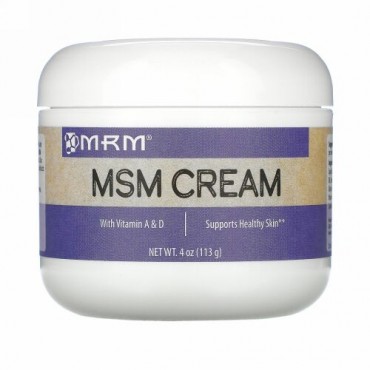 MRM, MSMクリーム、4 oz (113 g)