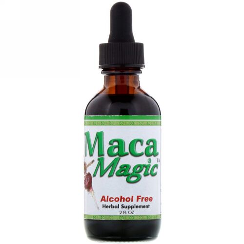 Maca Magic, A Bio-Active Extract of Raw Maca Hypocotyl,  Alcohol Free, 2 fl oz (60 ml) (Discontinued Item)