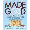 MadeGood, オーガニック、クリスピースクエア、バニラ、6本、22g（0.78 oz） (Discontinued Item)