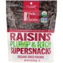Made in Nature, オーガニック、レーズン、ふっくらでリッチなスーパースナック、9 oz (255 g)