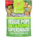 Made in Nature, オーガニックベジポップス、塩＆胡椒スーパースナック、3 oz (85 g) (Discontinued Item)