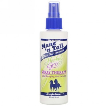 Mane 'n Tail, ハーバルグロースプレーセラピー, 6液量オンス (178 ml)
