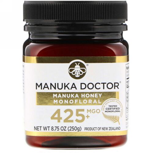 Manuka Doctor, マヌカハニー モノフローラル、MGO 425+、250g（8.75オンス）