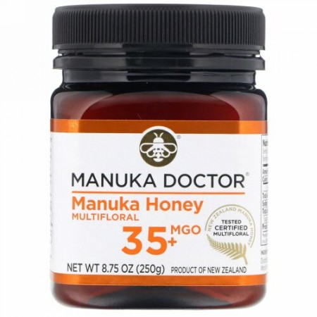 Manuka Doctor, マヌカハニーマルチフローラル、MGO 35以上、250g（8.75オンス）