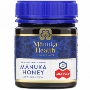 Manuka Health, マヌカハニー、MGO573+、250g（8.8オンス）