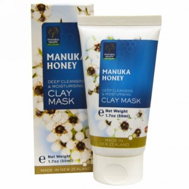 Manuka Health, Manuka Honey Clay Mask, 1.7  fl oz (50 ml) (Discontinued Item)