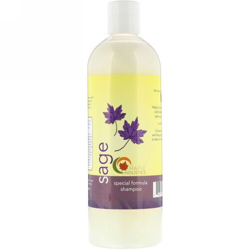 Maple Holistics, セージ、スペシャルフォーミュラシャンプー、473ml（16oz） (Discontinued Item)