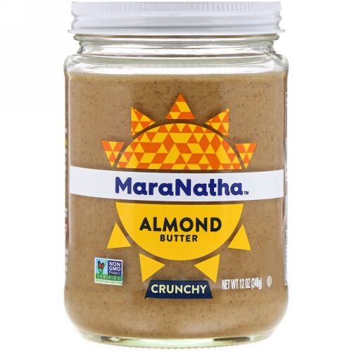 MaraNatha, アーモンドバター、クランチー、12 oz (340 g)