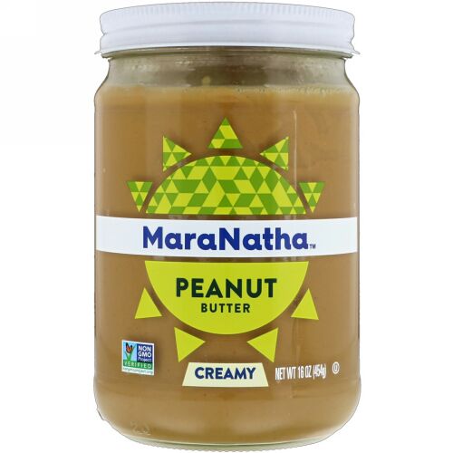MaraNatha, Peanut Butter, Creamy, 16 oz (454 g) (Discontinued Item)