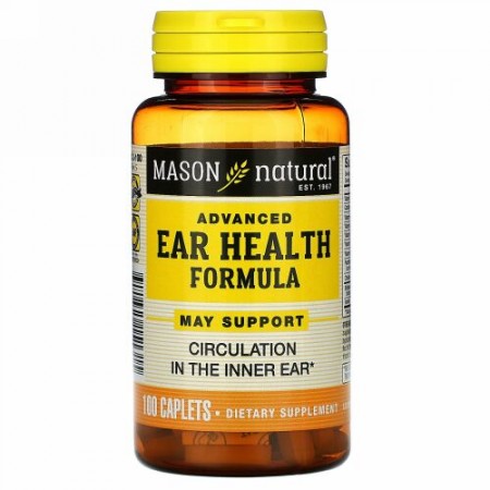 Mason Natural, アドバンスト・イヤー・ヘルス・フォーミュラ、カプレット100錠