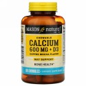 Mason Natural, Chewable Calcium + D3, Coffee Mocha Flavor, 600 mg, 100 Chewables