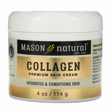 Mason Natural, コラーゲンプレミアムスキンクリーム、114g（4オンス）