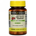 Mason Natural, Milk Thistle/Cranberry, Standardized Extract, Liver & Kidney Cleanser, 60 Capsules