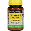 Mason Natural, ビタミンK、100mcg、100錠