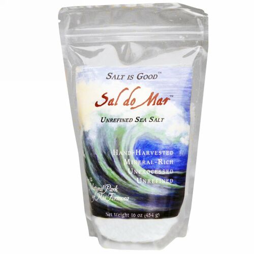 Mate Factor, Sal do Mar, 未精製シー・ソルト, 16 オンス (454 g)