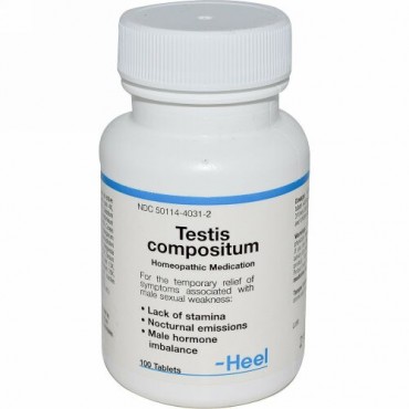 MediNatura, Testis Compositum, 100 Tablets (Discontinued Item)