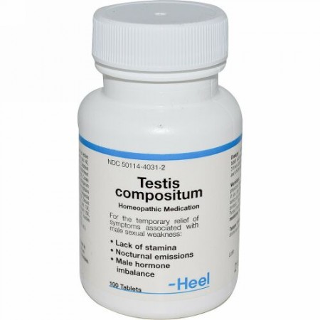 MediNatura, Testis Compositum, 100 Tablets (Discontinued Item)