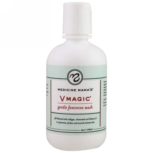 Medicine Mama's, Vマジック, ジェントルフェミニンウォッシュ, 4 オンス (118 ml)