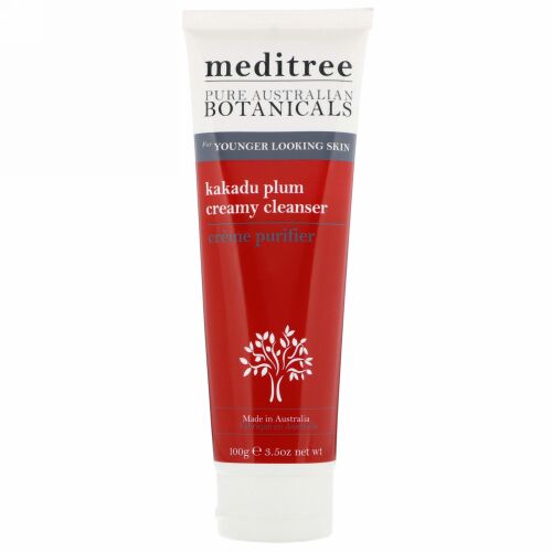 Meditree, Pure Australian Botanicals、カカドゥプラムクリーミークレンザー、より若く見える肌に、3.5 oz (100 g) (Discontinued Item)