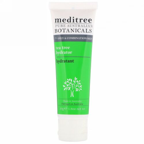 Meditree, ピュアオーストラリアン・ボタニカル、ティーツリーハイドレーター、オイリー・混合肌用、1.8 oz (50 g)