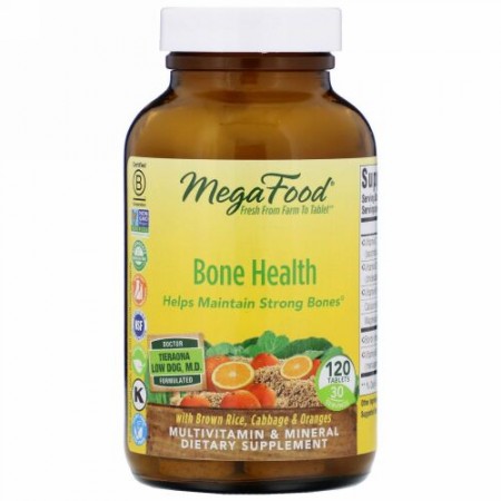 MegaFood, 骨の健康、120錠
