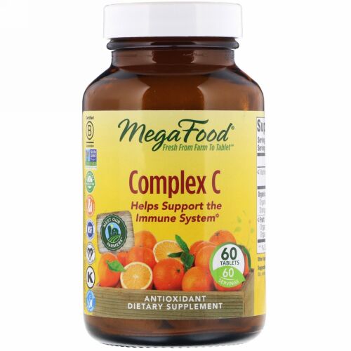 MegaFood, コンプレックス C, 60 錠